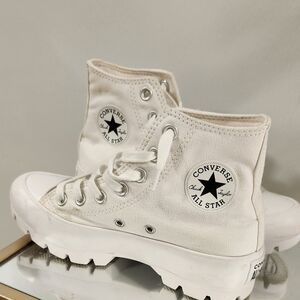 Converse All Star White High-Top Sneakers